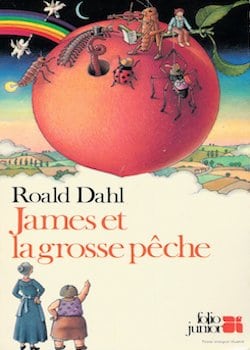 book cover james and the giant peach