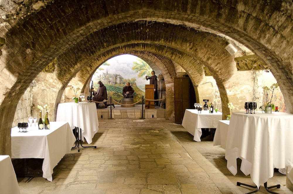inside-the-musee-du-vin-in-paris Inside the vaulted cellars of the Musée du Vin in Paris