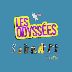 les-odyssees les odysses logo french podcast