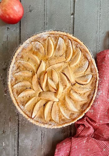 tarte-normande-aux-pommes tarte normande