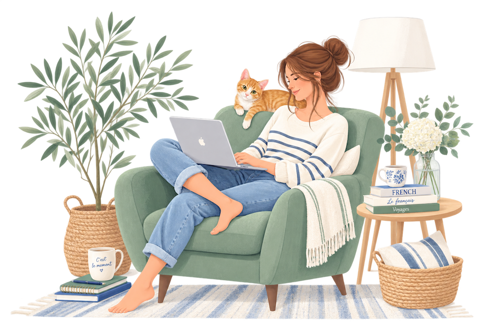 Private French lessons online and in Paris with a native French tutor