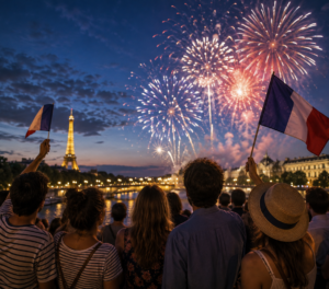 traditions-francaises-le-14-juillet-a-paris Feu d’artifice du 14 juillet à Paris illustrant les traditions et la culture françaises